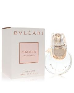 Omnia Crystalline by Bvlgari Eau De Toilette Spray 3.4 oz for Women