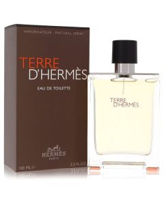 Terre D'Hermes by Hermes Eau De Toilette Spray 3.4 oz for Men