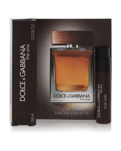 The One by Dolce & Gabbana Vial EDT (sample) .02 oz for Men