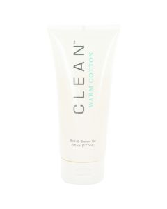 Clean Warm Cotton by Clean Shower Gel 6 oz for Women