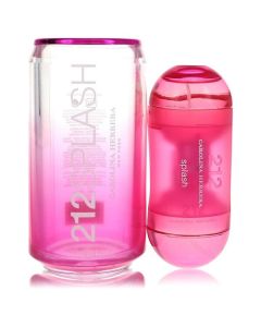 212 Splash by Carolina Herrera Eau De Toilette Spray (Pink) 2 oz for Women