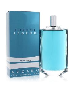 Chrome Legend by Azzaro Eau De Toilette Spray 4.2 oz for Men