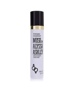 Alyssa Ashley Musk by Houbigant Deodorant Spray 3.4 oz for Women