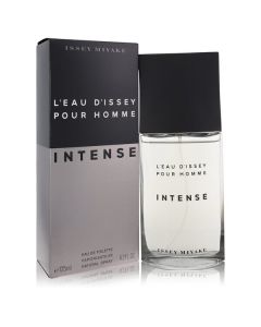 L'eau D'Issey Pour Homme Intense by Issey Miyake Eau De Toilette Spray 4.2 oz for Men