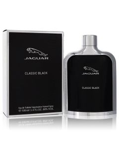 Jaguar Classic Black by Jaguar Eau De Toilette Spray 3.4 oz for Men