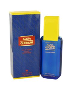 Aqua Quorum by Antonio Puig Eau De Toilette Spray 3.4 oz for Men