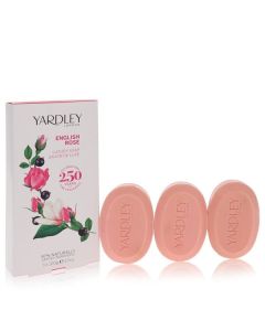 English Rose Yardley by Yardley London 3 x 3.5 oz  Luxury Soap 3.5 oz for Women