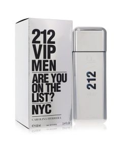 212 Vip by Carolina Herrera Eau De Toilette Spray 3.4 oz for Men