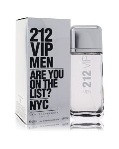 212 Vip by Carolina Herrera Eau De Toilette Spray 6.7 oz for Men