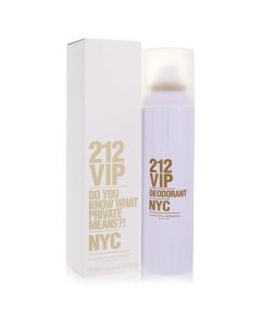 212 Vip by Carolina Herrera Deodorant Spray 5 oz for Women