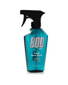 Bod Man Fresh Blue Musk by Parfums De Coeur Body Spray 8 oz for Men