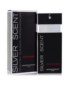 Silver Scent Intense by Jacques Bogart Eau De Toilette Spray 3.33 oz for Men