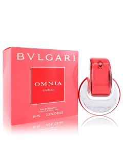 Omnia Coral by Bvlgari Eau De Toilette Spray 2.2 oz for Women