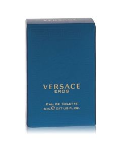 Versace Eros by Versace Mini EDT .16 oz for Men