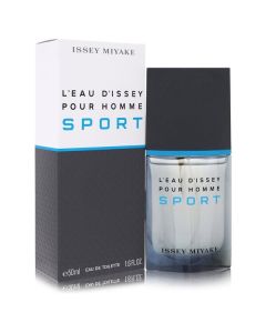 L'eau D'Issey Pour Homme Sport by Issey Miyake Eau De Toilette Spray 1.7 oz for Men