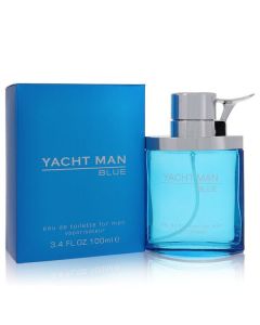 Yacht Man Blue by Myrurgia Eau De Toilette Spray 3.4 oz for Men