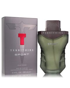 Territoire Sport by YZY Perfume Eau De Parfum Spray 3.3 oz for Men