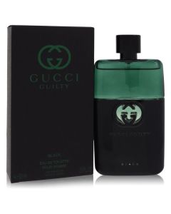 Gucci Guilty Black by Gucci Eau De Toilette Spray 3 oz for Men