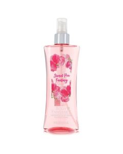 Body Fantasies Signature Pink Sweet Pea Fantasy by Parfums De Coeur Body Spray 8 oz for Women