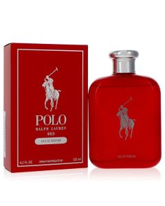 Polo Red by Ralph Lauren Eau De Parfum Spray 4.2 oz for Men