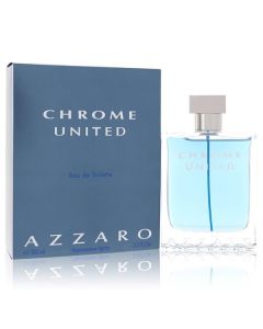 Chrome United by Azzaro Eau De Toilette Spray 3.4 oz for Men