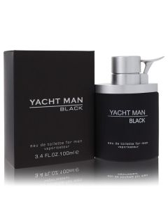 Yacht Man Black by Myrurgia Eau De Toilette Spray 3.4 oz for Men