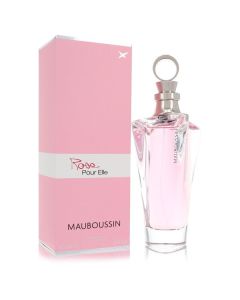 Mauboussin Rose Pour Elle by Mauboussin Eau De Parfum Spray 3.4 oz for Women