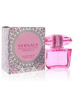 Bright Crystal Absolu by Versace Eau De Parfum Spray 3 oz for Women