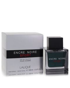 Encre Noire Sport by Lalique Eau De Toilette Spray 3.3 oz for Men