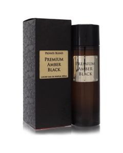 Private Blend Premium Amber Black by Chkoudra Paris Eau De Parfum Spray 3.4 oz for Men