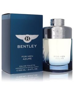 Bentley Azure by Bentley Eau De Toilette Spray 3.4 oz for Men