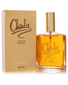 Charlie Gold by Revlon Eau De Toilette Spray 3.3 oz for Women