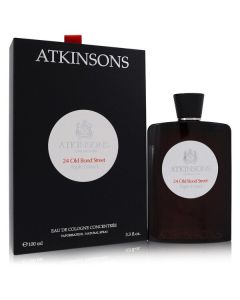 24 Old Bond Street Triple Extract by Atkinsons Eau De Cologne Concentree Spray 3.3 oz for Men