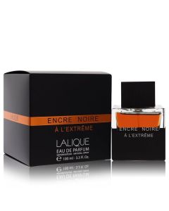 Encre Noire A L'extreme by Lalique Eau De Parfum Spray 3.3 oz for Men