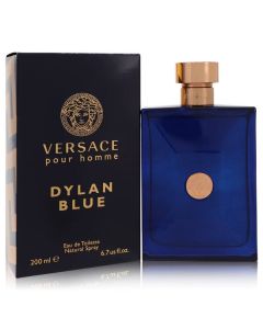 Versace Pour Homme Dylan Blue by Versace Eau De Toilette Spray 6.7 oz for Men