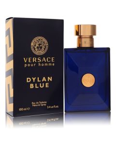 Versace Pour Homme Dylan Blue by Versace Eau De Toilette Spray 3.4 oz for Men