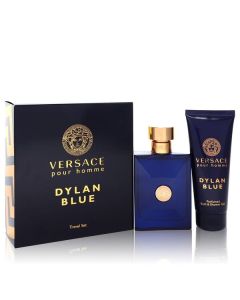 Versace Pour Homme Dylan Blue by Versace Gift Set -- for Men