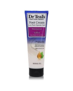 Dr Teal's Pure Epsom Salt Foot Cream by Dr Teal's Pure Epsom Salt Foot Cream with Shea Butter & Aloe Vera & Vitamin E 8 oz for Women