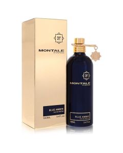 Montale Blue Amber by Montale Eau De Parfum Spray (Unisex) 3.4 oz for Women