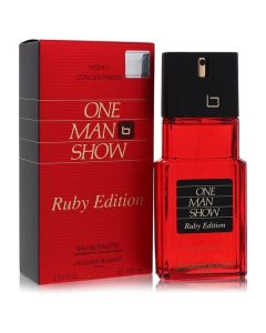 One Man Show Ruby by Jacques Bogart Eau De Toilette Spray 3.3 oz for Men