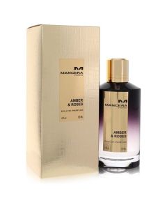 Mancera Amber & Roses by Mancera Eau De Parfum Spray (Unisex) 4 oz for Women