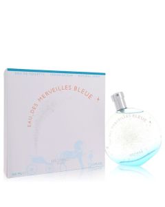 Eau des Merveilles Bleue by Hermes Eau De Toilette Spray 3.4 oz for Women