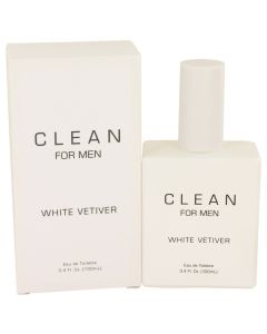 Clean White Vetiver by Clean Eau De Toilette Spray 3.4 oz for Men