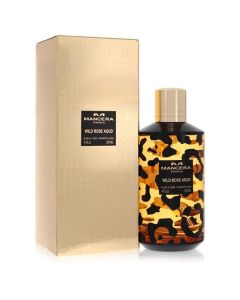 Mancera Wild Rose Aoud by Mancera Eau De Parfum Spray (Unisex) 4 oz for Women