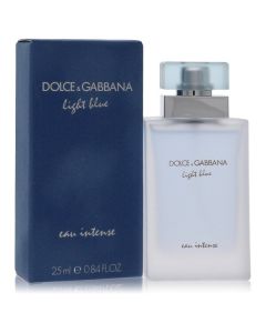 Light Blue Eau Intense by Dolce & Gabbana Eau De Parfum Spray .84 oz for Women