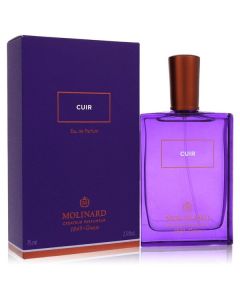 Molinard Cuir by Molinard Eau De Parfum Spray (Unisex) 2.5 oz for Women