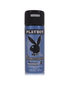 Playboy King of The Game by Playboy Deodorant Spray 5 oz for Men