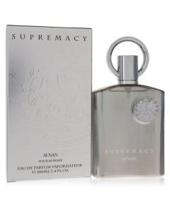 Supremacy Silver by Afnan Eau De Parfum Spray 3.4 oz for Men