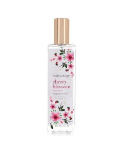 Bodycology Cherry Blossom Cedarwood and Pear by Bodycology Fragrance Mist Spray 8 oz for Women