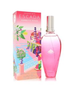 Escada Sorbetto Rosso by Escada Eau De Toilette Spray (Limited Edition) 3.3 oz for Women